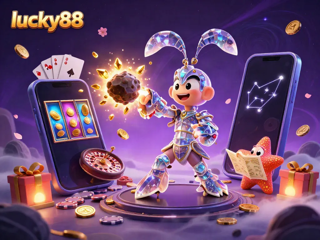 Experience thrilling gameplay with lucky88, featuring vibrant 3D casino action and dynamic game elements.