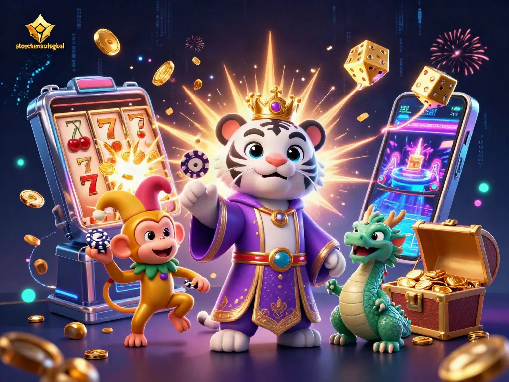 Engage with the stoeckerecological themed casino experience featuring an energetic trio and dazzling game elements.