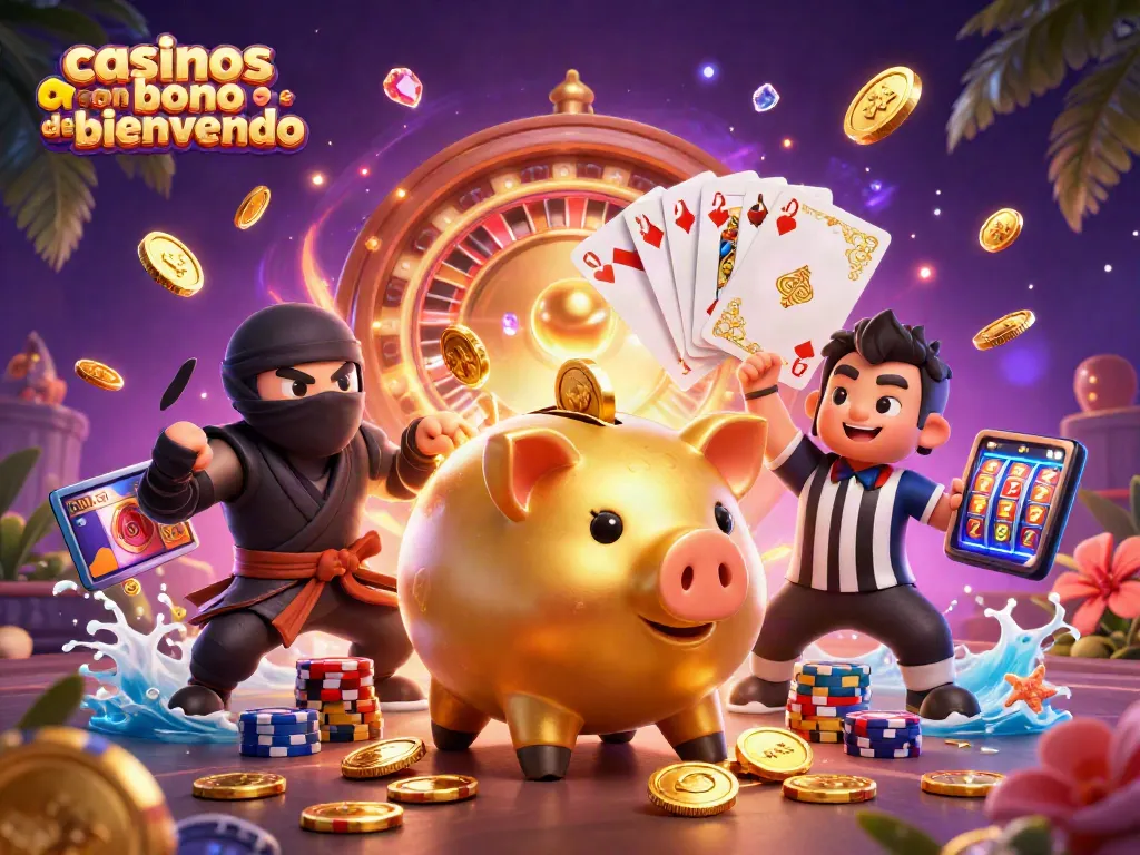 Juego con casinos con bono de bienvenida que atraen a nuevos jugadores y ofrecen giros gratis.