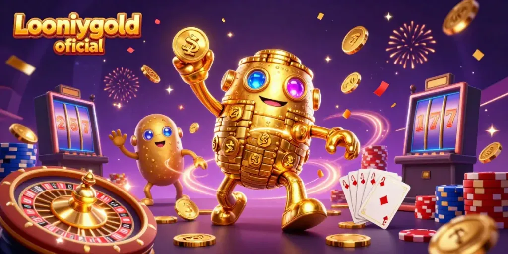 Gira las tragamonedas en Looniegold oficial y disfruta de premios brillantes y bonificaciones.