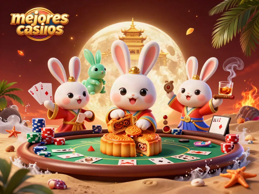 Tragamonedas y poker en la escena de mejores casinos, donde los personajes celebran y ganan.